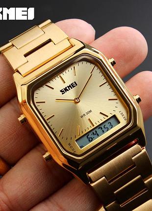 Skmei 1220gd gold 4