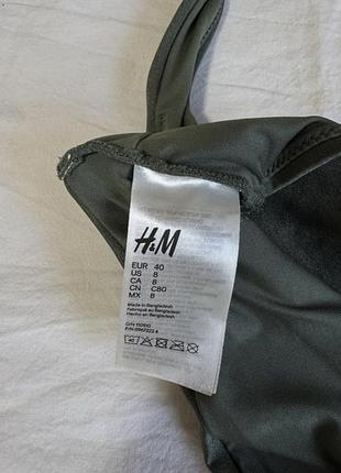 Топ h&m кольору хакі 3