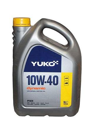Масло моторное полусинтетическое dynamic 10w-40 api sg/cd 5,0 л тм yuko
