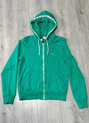 Вінтажна зіп худі lacoste size: s дивіться опис