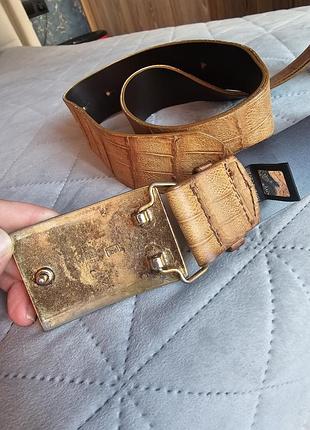 Кожаный ремень roberto cavalli оригинал 105 2