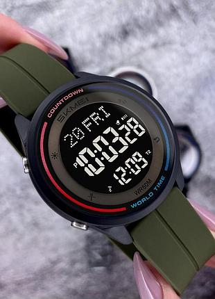 Skmei 2412pag army green 4