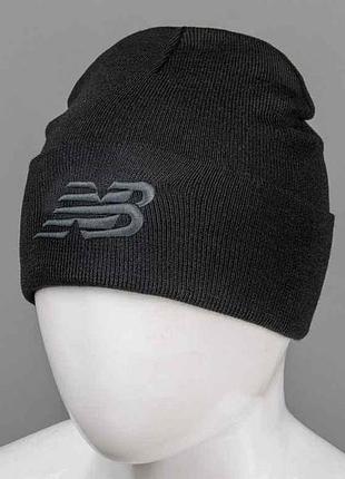 Шапка ряжки с вышивкой арт.m33 nb черный тм fero