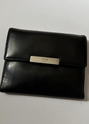 Гаманець prada vintage compact wallet оригінал