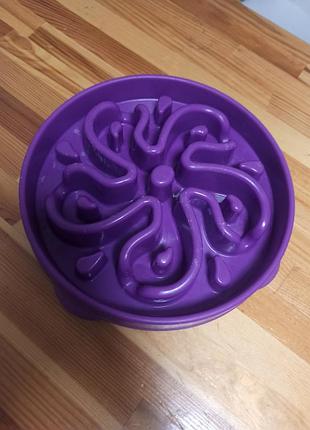 Миска-лабиринт для собак, outward hound l fun feeder цветок