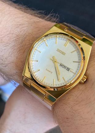 Skmei 9288gdsi gold-silver 4