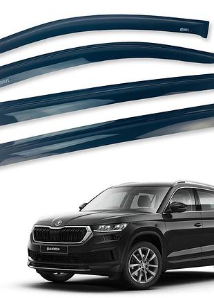 Вітровики для skoda kodiaq 2016+ (defl) q2
