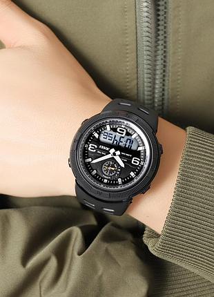 Skmei 1655bkwt black-white 3