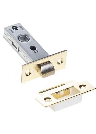 Клямка без ручки золото 68х22мм at-latch 100 (рв) тм astex