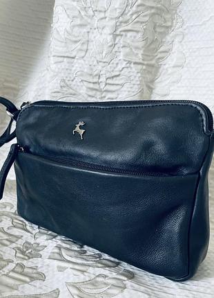 Ashwood — кожаная сумка кроссбоди с металлическим оленем