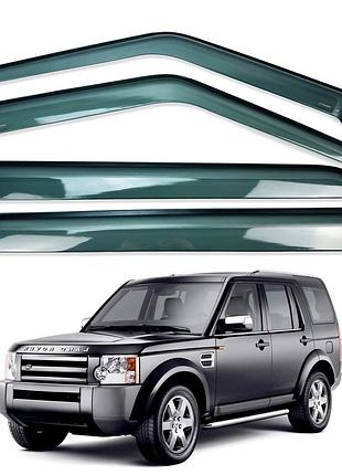Вітровики для land rover range rover discovery 3,4 2004+ накладні (hawk)