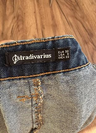 Спідниця джинсова на ґудзики stradivarius 4