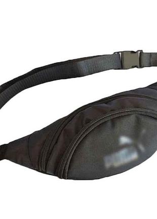 Сумка бананка 12*31*1см черный арт.xno-37-6 тм украина