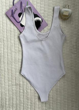 Купальник в рубчик zara 2