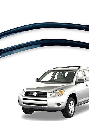 Ветровики для toyota rav-4 2006-2013 long (defl) q2