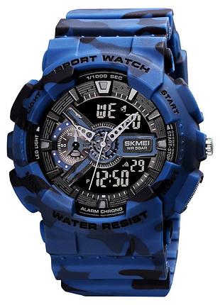 Skmei 1688cmbu camo blue sale