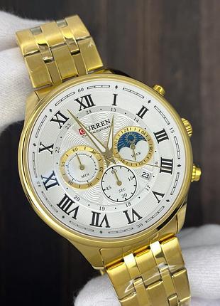 Curren 8427 gold-white 3