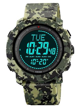 Skmei 2095cmgn camo green compass 2