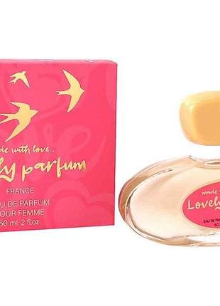 Парфюмированная вода для женщин 60 мл made with love lovely parfum edp тм andre larom