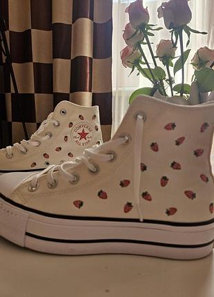 Converse all stars кеди жіночі, розмір 39.5 (25 см)