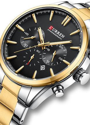 Curren 8446 silver-gold-black 2