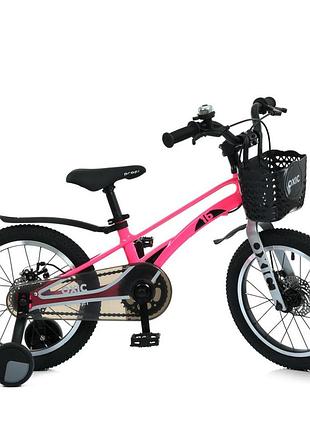 Велосипед детский oxic mb 16oxic neon pink, колеса 16 дюймов