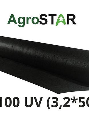 Агроволокно"agrostar"100 uv чорне(3,2*50)*