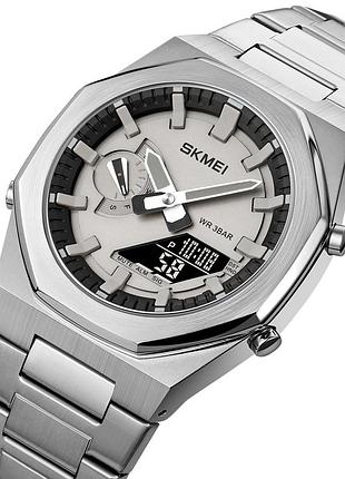 Skmei 1816sibk silver-black 2