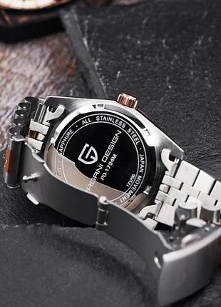 Pagani design pd-1794m silver-rose gold-blue 10