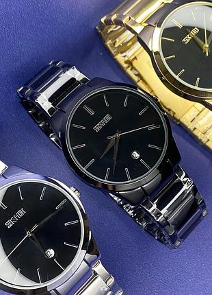 Skmei 9140sibk silver-black 3