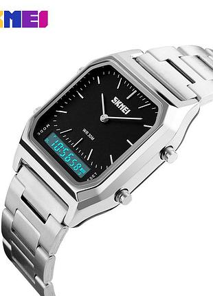 Skmei 1220sibk silver-black 3