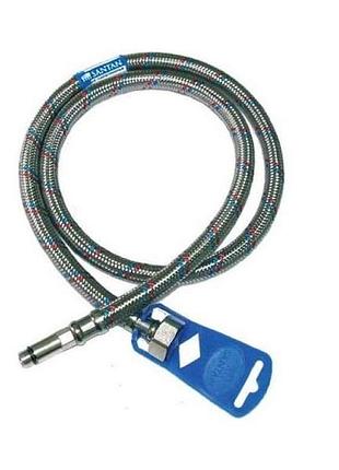 Шланг для води flex-water m10х1/2 120см довгий штуцер тм santan