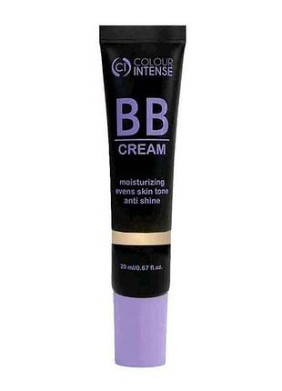 Тональный bb-крем теплый бежевый moisturising foundation 03 тм colour intense