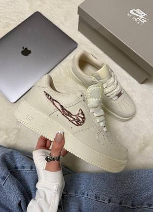 Кроссовки nike air force 1 low molten metal pink
