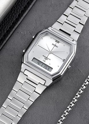 Skmei 2258si silver 4