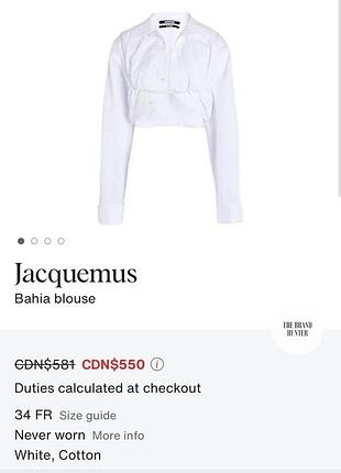 Блузка jacquemus la camicia bahia 3