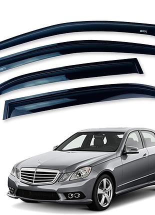 Ветровики для mercedes e-class w-212 2009-2016 sedan (defl) q2