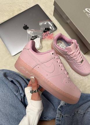 Кроссовки nike air force 1 low sp pink foam drake nocta