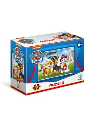 Детские пазлы-мини paw patrol "смелые друзья" dodo 200149 35 элементов