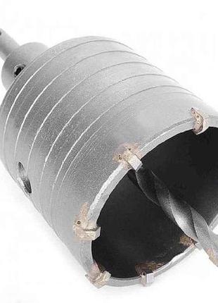 Комплект: свердла корончаті 65ммперехідник sds plus 100мм sd-7065 тм intertool
