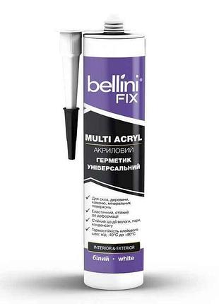 Герметик 440мл универсальный акриловый multi acryl тм bellini fix
