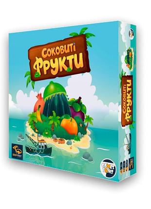 Настольная игра "сочные фрукты" sf001u 100 деревянных фигурок фруктов