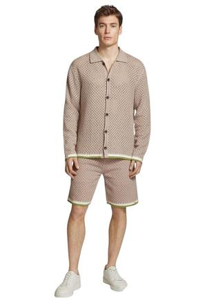 В’язаний костюм scotch & soda (кардиган та шорти)  оверсайз