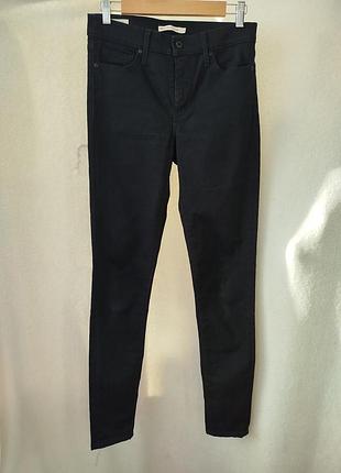 Levi's premium.черные джинсы skinny. 2