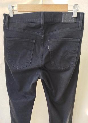 Levi's premium.черные джинсы skinny. 3