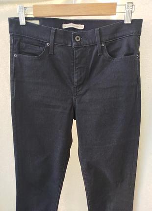 Levi's premium.черные джинсы skinny.