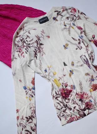 Невероятно красивый свитерик джемпер eric bompard 70% cashemire 30% silk