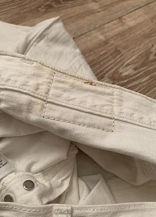 Джинси молочного кольору levis501 8