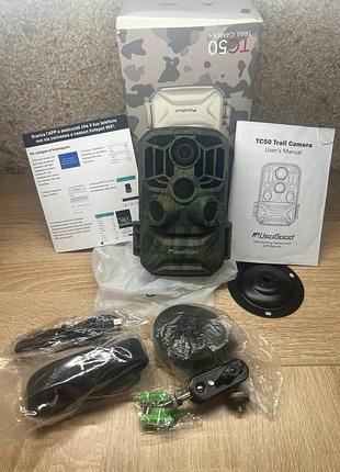 Фотоловушка usogood tc50 24mp wi-fi, ночное видение, датчик движения, ip66
