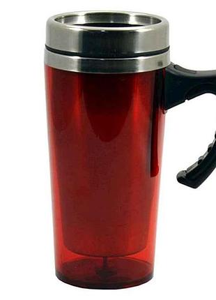 Термокухоль з ручкою 0,380л red 16041-5 тм zauberg